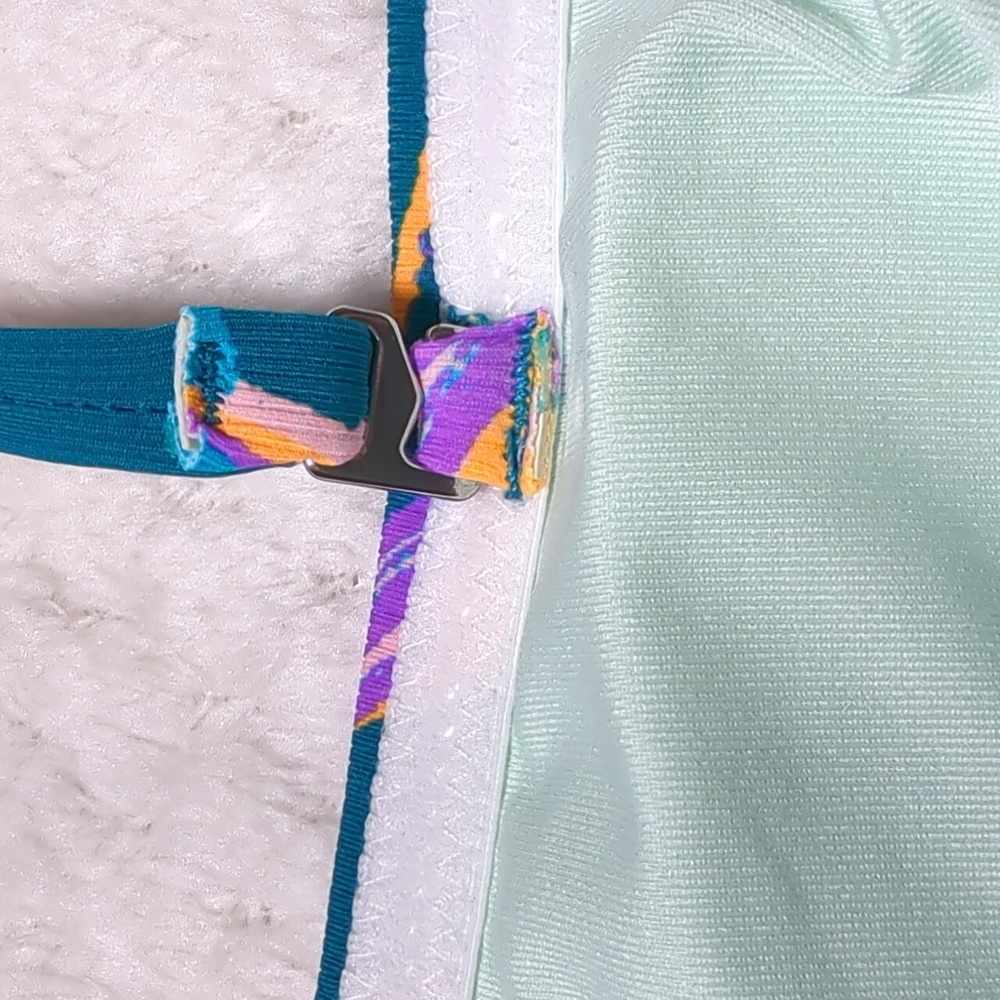 Cupshe Halter Tropical Tankini Top - Picture 5 of 6